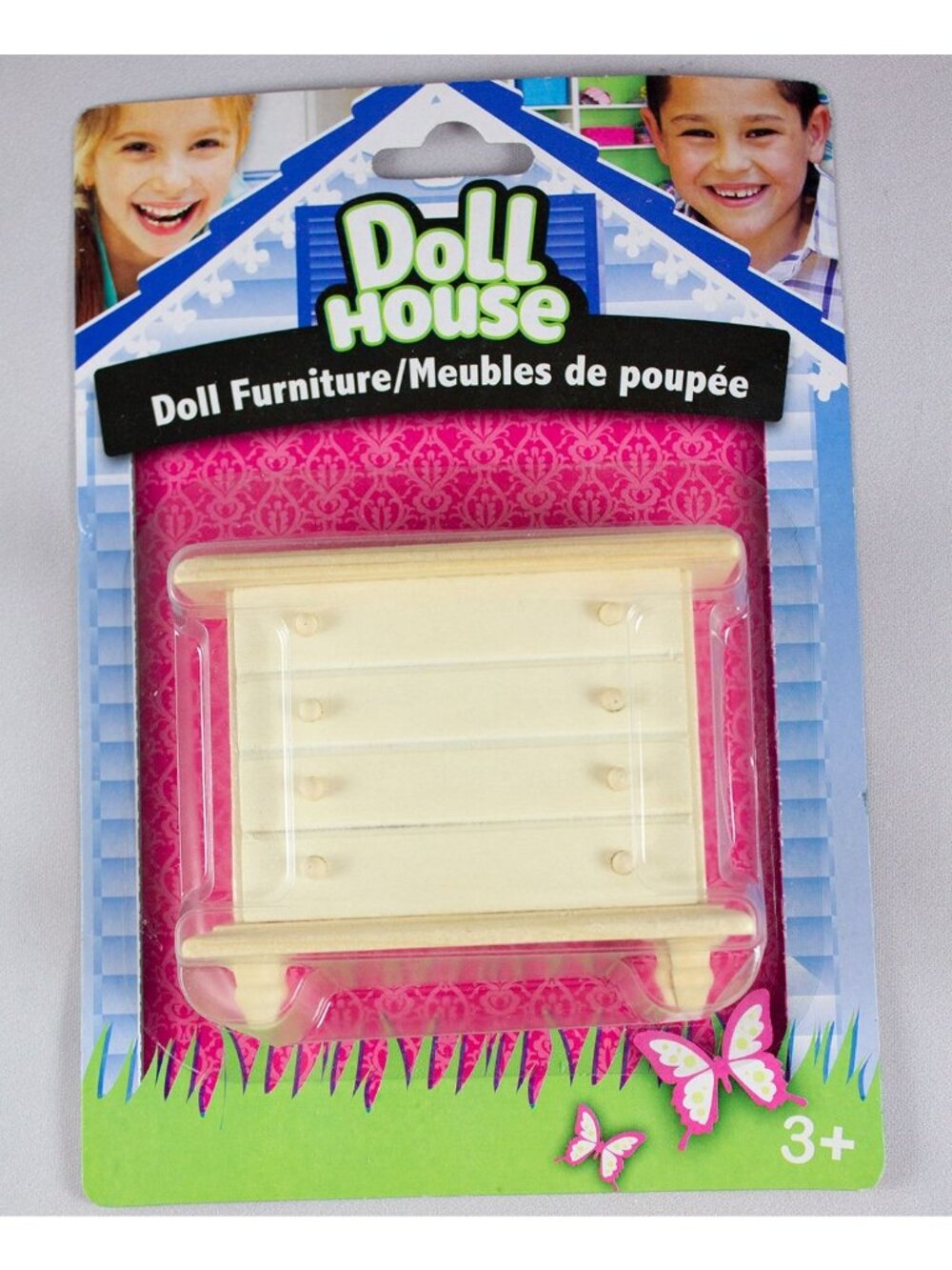 Greenbrier Dollhouse Furniture Unfinished Wood 4-Drawer Chest 1:12 Scale NIP 001